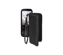 Купить - чехол для смартфона  Чехол-кошелек из экокожи для телефона Sigma Comfort 50 Optima Черный матовый