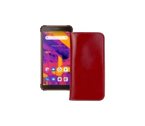 Купить - чехол для смартфона  Портмоне из экокожи для телефона Blackview BV6600 2021 Красный