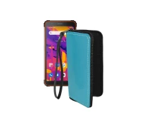 Купить - чехол для смартфона  Чехол-кошелек из экокожи для телефона Blackview BV6600 2021 Голубой