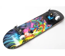 Купить - скейтборд  Скейтборд Original Fish Premium sk-415-9 Wolf черный