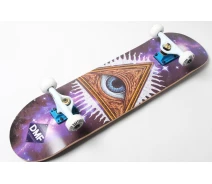 Купить - скейтборд   Скейтборд Original Fish Premium sk-415-8 Eye фиолетовый