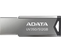 Купить - флешку  Флеш память флешка Flash A-DATA UV 350 512Gb USB 3.2 Silver (AUV350-512G-RBK)