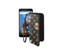 Купить - чехол для смартфона  Чехол-кошелек из экокожи для телефона Wileyfox Swift 2 Луи-Витон-коричневый