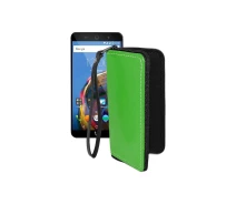Купить - чехол для смартфона  Чехол-кошелек из экокожи для телефона Wileyfox Swift 2 Зеленый