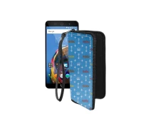 Купить - чехол для смартфона  Чехол-кошелек из экокожи для телефона Wileyfox Swift 2 Фэшн голубой