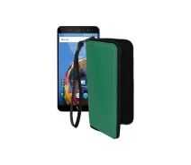 Купить - чехол для смартфона  Чехол-кошелек из экокожи для телефона Wileyfox Swift 2 Темно-зеленый