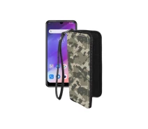 Купить - чехол для смартфона  Чехол-кошелек из экокожи для телефона Prestigio S Max 7610 Dual Slim Хаки-зеленый