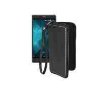 Купить - чехол для смартфона  Чехол-кошелек из экокожи для телефона Blackview A8 Черный глянец