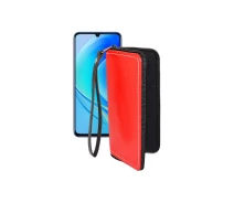 Купить - чехол для смартфона  Чехол-кошелек из экокожи для телефона Huawei Nova Y70 Красный