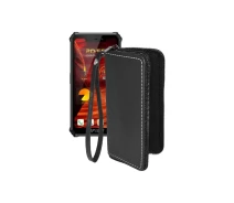 Купить - чехол для смартфона  Чехол-кошелек из экокожи для телефона Oukitel F150 H2022 Черный глянец