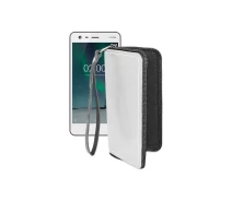 Купить - чехол для смартфона  Чехол-кошелек из экокожи для телефона Nokia 2 Белый