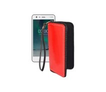 Купить - чехол для смартфона  Чехол-кошелек из экокожи для телефона Nokia 2 Красный
