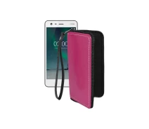 Купить - чехол для смартфона  Чехол-кошелек из экокожи для телефона Nokia 2 Розовый