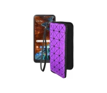 Купить - чехол для смартфона  Чехол-кошелек из экокожи для телефона Nokia G300 Фиолетовый ромб