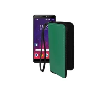 Купить - чехол для смартфона  Чехол-кошелек из экокожи для телефона Assistant AS-601L Темно-зеленый