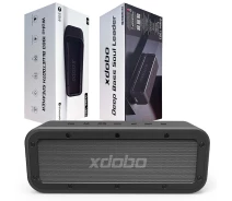 Купить - портативную колонку  Портативная колонка bluetooth xdobo Wake 1983 IPX7 BT5.0 / AUX / microSD / 2x25W / TWS / 10h Max Black