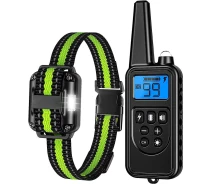 Купить - ошейник для собак и котов  Ошейник для дрессировки собак Dog Training Collar 880-1 (Green) электронный ошейник с пультом на аккумуляторе