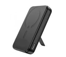 Купить - power bank  Магнитный павер банк - зарядное 2-in-1 Foldable Magnetic Wireless Charger with 5000mAh power bank D8