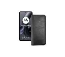 Купить - чехол для смартфона  Портмоне из кожи для телефона Motorola Edge 30 Neo Черный