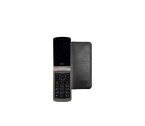 Купить - чехол для смартфона  Портмоне из кожи для телефона LG G360 Черный