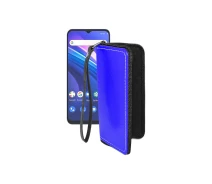 Купить - чехол для смартфона  Чехол-кошелек из экокожи для телефона Cubot P80 Синий