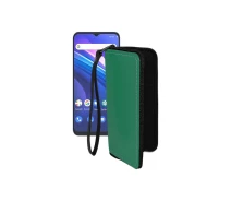 Купить - чехол для смартфона  Чехол-кошелек из экокожи для телефона Cubot P80 Темно-зеленый