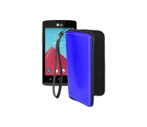 Купить - чехол для смартфона  Чехол-кошелек из экокожи для телефона LG Classic (L18VC) Синий