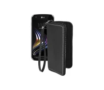 Купить - чехол для смартфона  Чехол-кошелек из экокожи для телефона LG X Venture Черный глянец