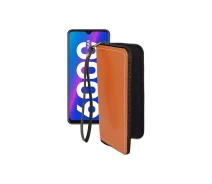 Купить - чехол для смартфона  Чехол-кошелек из экокожи для телефона Tecno Spark 6 Air Коричневый