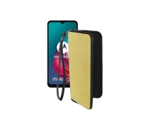 Купить - чехол для смартфона  Чехол-кошелек из экокожи для телефона Motorola Moto G30 (xt2129-2) Золотой