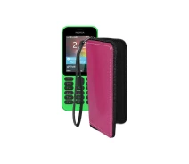 Купить - чехол для смартфона  Чехол-кошелек из экокожи для телефона Nokia 215 Розовый