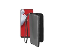 Купить - чехол для смартфона  Чехол-кошелек из экокожи для телефона Oukitel C17 Pro Серый