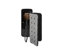 Купить - чехол для смартфона  Чехол-кошелек из экокожи для телефона Nokia 225 4G Серый ромб