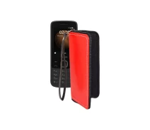 Купить - чехол для смартфона  Чехол-кошелек из экокожи для телефона Nokia 225 4G Красный
