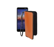 Купить - чехол для смартфона  Чехол-кошелек из экокожи для телефона Nokia 3.1a Коричневый