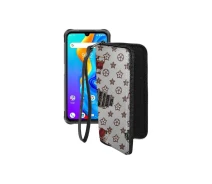 Купить - чехол для смартфона  Чехол-кошелек из экокожи для телефона UMiDIGI Bison 2020 Луи-Витон-белый