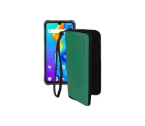 Купить - чехол для смартфона  Чехол-кошелек из экокожи для телефона UMiDIGI Bison 2020 Темно-зеленый