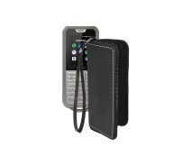 Купить - чехол для смартфона  Чехол-кошелек из экокожи для телефона Nokia 800 Tough Черный глянец