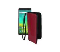 Купить - чехол для смартфона  Чехол-кошелек из экокожи для телефона BlackBerry Evolve Бордовый