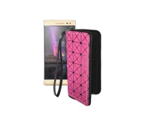 Купить - чехол для смартфона  Чехол-кошелек из экокожи для телефона Lenovo Phab 2 Pro (PB2-690M) Розовый ромб