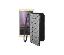 Купить - чехол для смартфона  Чехол-кошелек из экокожи для телефона Lenovo Phab 2 Pro (PB2-690M) Серый ромб