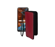 Купить - чехол для смартфона  Чехол-кошелек из экокожи для телефона Nokia G300 Бордовый