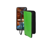 Купить - чехол для смартфона  Чехол-кошелек из экокожи для телефона Nokia G300 Зеленый