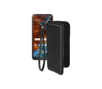 Купить - чехол для смартфона  Чехол-кошелек из экокожи для телефона Nokia G300 Черный матовый