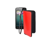 Купить - чехол для смартфона  Чехол-кошелек из экокожи для телефона Lenovo S820 Красный