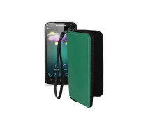 Купить - чехол для смартфона  Чехол-кошелек из экокожи для телефона Lenovo S820 Темно-зеленый