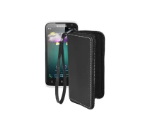 Купить - чехол для смартфона  Чехол-кошелек из экокожи для телефона Lenovo S820 Черный глянец