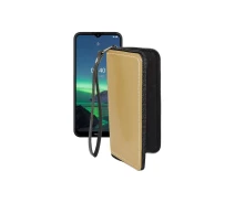Купить - чехол для смартфона  Чехол-кошелек из экокожи для телефона Nokia 1.4 Бежевый