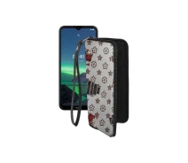 Купить - чехол для смартфона  Чехол-кошелек из экокожи для телефона Nokia 1.4 Луи-Витон-белый