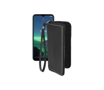 Купить - чехол для смартфона  Чехол-кошелек из экокожи для телефона Nokia 1.4 Черный глянец